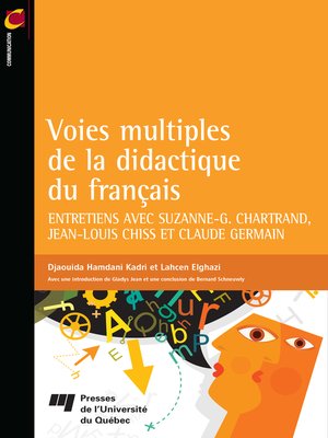 cover image of Voies multiples de la didactique du français